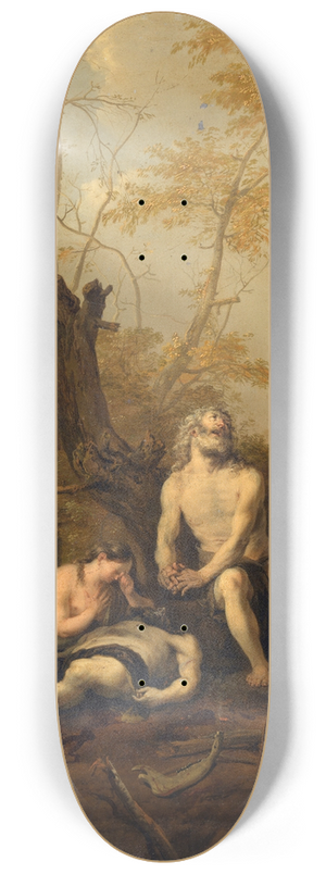 Bartholomeus Breenbergh - The Death of Abel 8.25 inch art skate deck