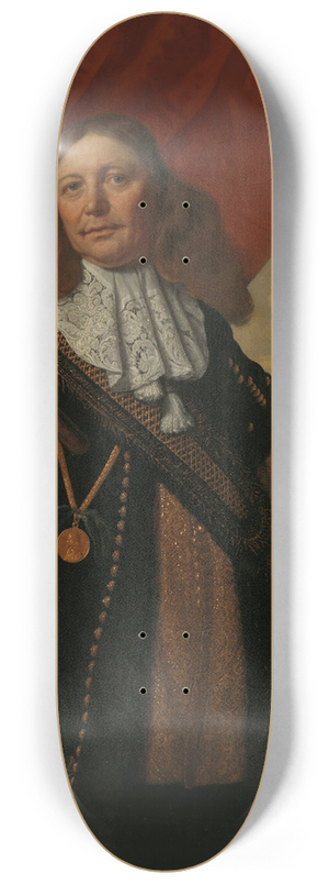 Bartholomeus van der Helst - Johan de Liefde (ca. 1619-73), Vice-Admiral 8.25 inch art skate deck