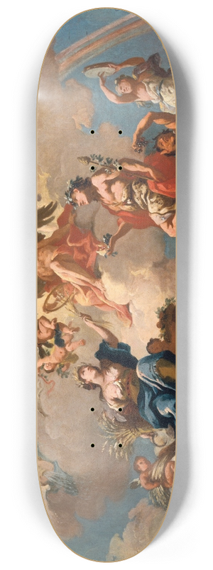 Bartolomeo Altomonte - The Four Seasons favouring Chronos 8.25 inch art skate deck