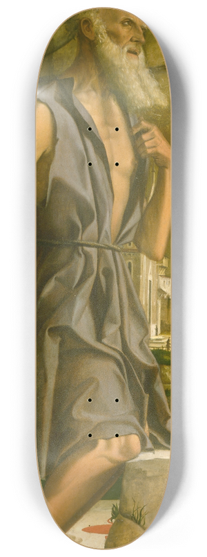 Bartolomeo Montagna - Saint Jerome 8.25 inch art skate deck