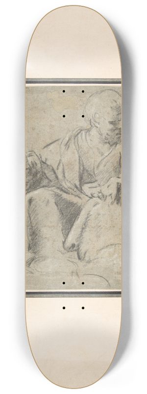 Bartolomeo Schedoni - Study for a Figure of Saint Joseph 8.25 inch art skate deck