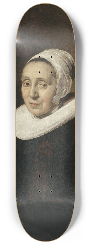 Frans Hals - Portrait of a Woman 8.25 inch art skate deck