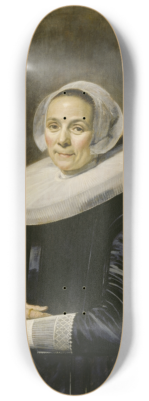 Frans Hals - Portrait of a Woman 8.25 inch art skate deck