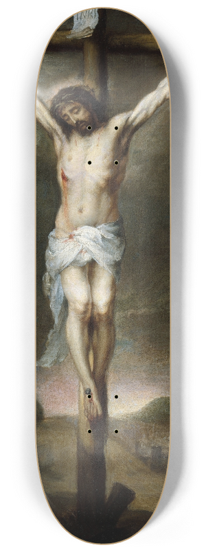 Bartolom Estebn Murillo - The Crucifixion 8.25 inch art skate deck