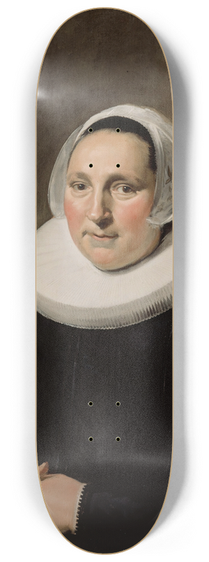 Frans Hals - Portrait of a Woman 8.25 inch art skate deck Frans Hals - Portrait of a Woman 8.25 inch art skate deck
