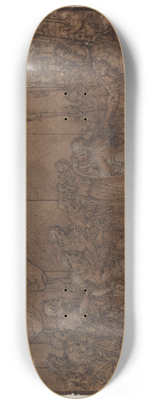 Bartolommeo Cesi - David Spiller harpe for Sauls trone 8.25 inch art skate deck