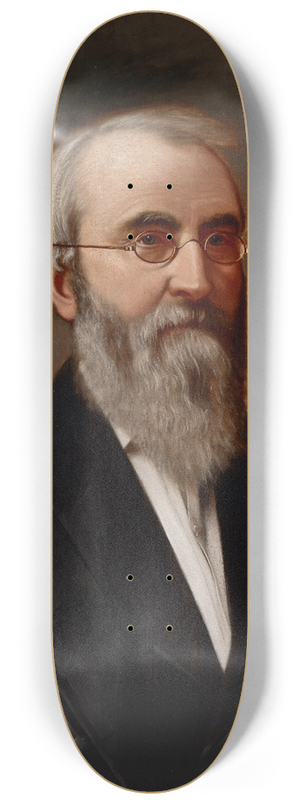 Barton Stone Hays - Portrait of William Sewell 8.25 inch art skate deck