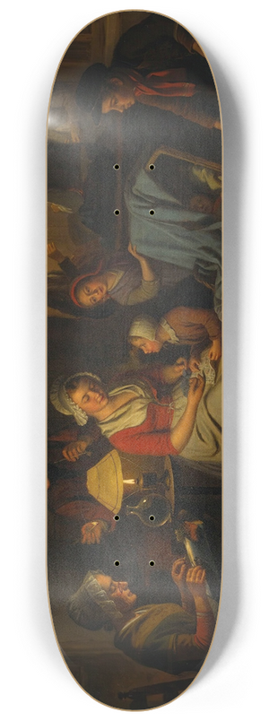 Basile De Loose - By Candlelight 8.25 inch art skate deck