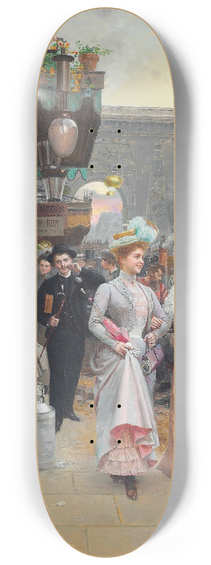 Basile Lemeunier - lgantes en promenade 8.25 inch art skate deck