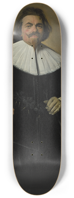 Frans Hals - Portrait of Tieleman Roosterman 8.25 inch art skate deck