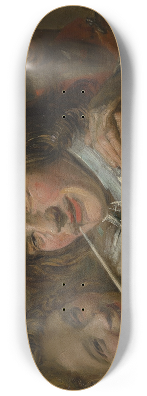 Frans Hals - The Smoker 8.25 inch art skate deck