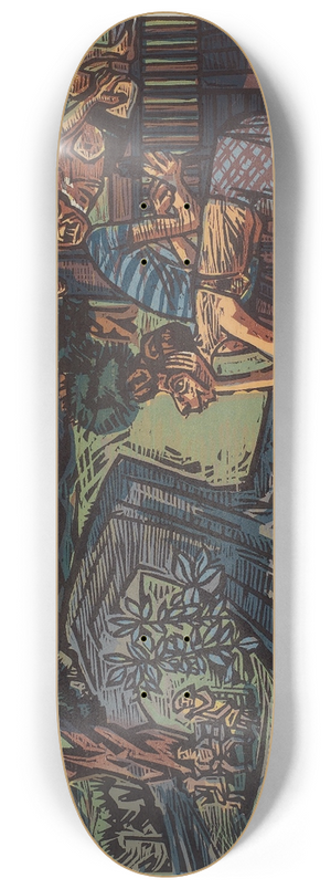 Benjamin Abramowitz - The campers 8.25 inch art skate deck