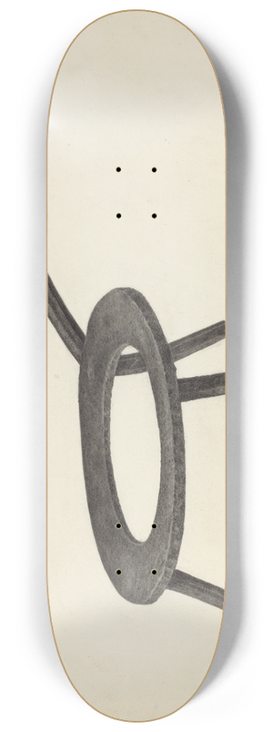 Benjamin Resnick - Pot Trivet 8.25 inch art skate deck