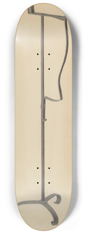 Benjamin Resnick - Rush and Candle Stand 8.25 inch art skate deck