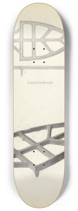 Benjamin Resnick - Trivet 8.25 inch art skate deck