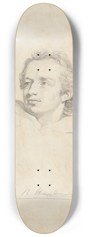 Benjamin Robert Haydon - Portrait of, Benjamin Robert Haydon 8.25 inch art skate deck