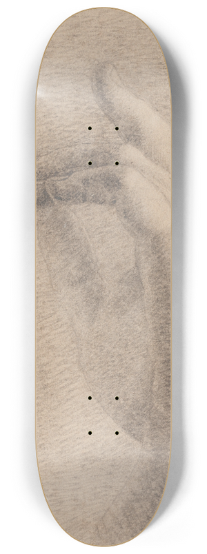 Benjamin Robert Haydon - Study of a Hand (recto) 8.25 inch art skate deck