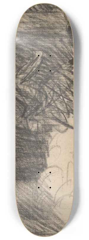 Benjamin Robert Haydon - The Murder of Duncan  Macbeth with the Body (and Lady Macbeth Approaching) 8.25 inch art skate deck