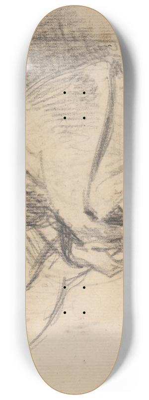 Benjamin Robert Haydon - The Murder of Duncan  The Sleeping Groom 8.25 inch art skate deck