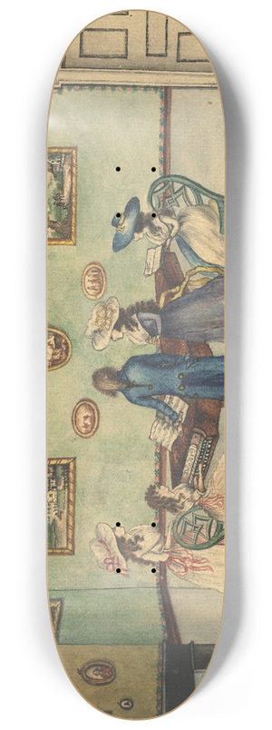 Benjamin Thompson - Harpsichord Recital At Count Rumfords, Concord, New Hampshire 8.25 inch art skate deck