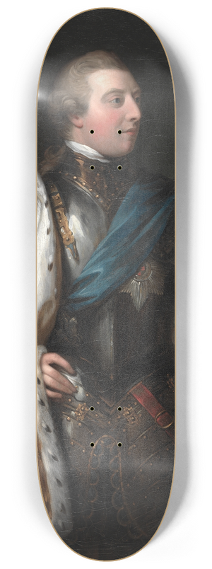 Benjamin West - George III 8.25 inch art skate deck