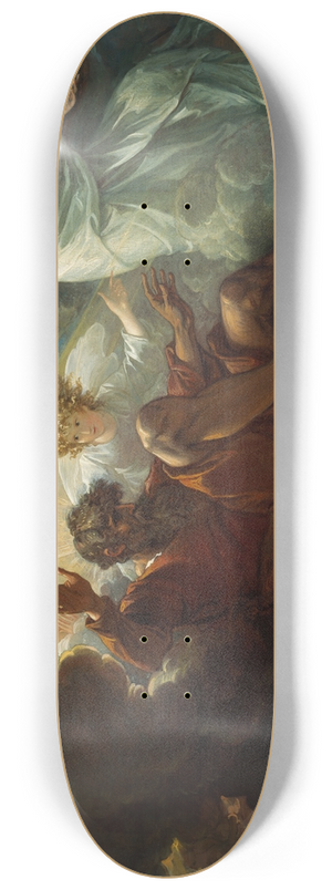 Benjamin West - Moses Shown the Promised Land 8.25 inch art skate deck