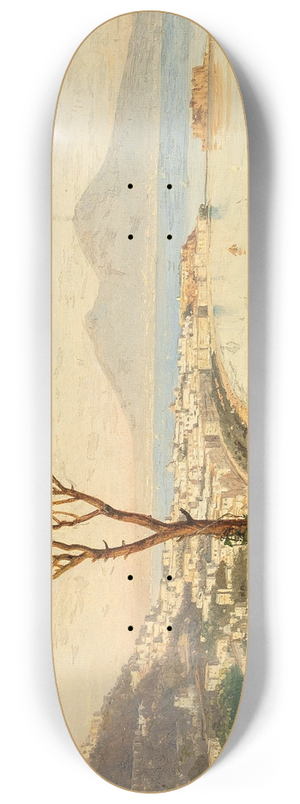 Albert Zimmermann - Blick auf die Bucht von Neapel 8.25 inch art skate deck
