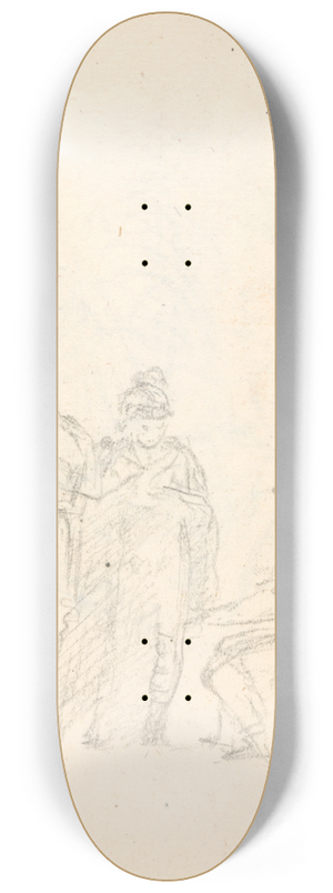 Benjamin West - Sketch 8.25 inch art skate deck