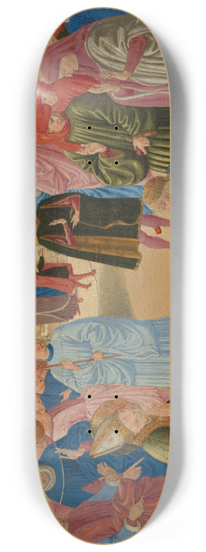 Benozzo Gozzoli - Saint Zenobius Resuscitating a Dead Child 8.25 inch art skate deck