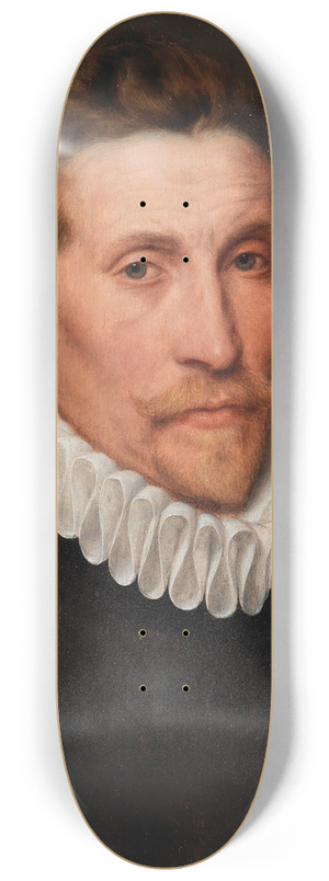 Frans Pourbus The Elder - Portrait Of A Gentleman, Bust-Length, In A White Ruff 8.25 inch art skate deck