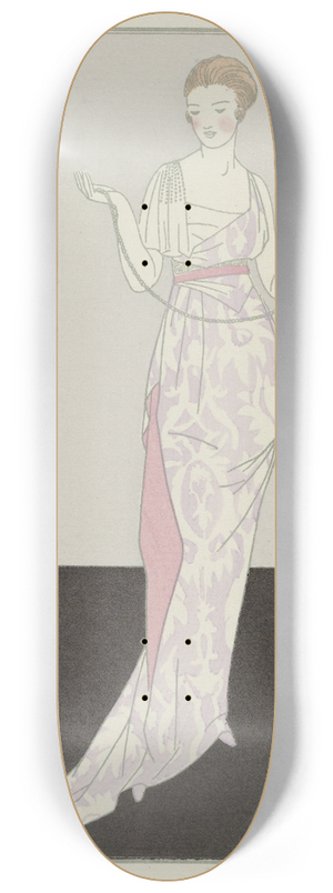 Bernard Boutet de Monvel - Bergson a promis de venir ; Robe de dner de Worth 8.25 inch art skate deck