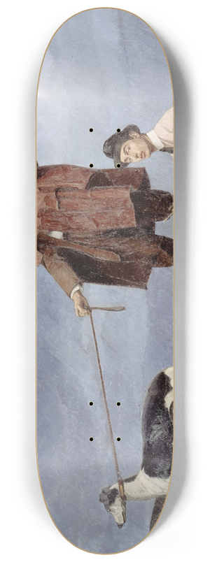 Bernard Boutet de Monvel - Dunoyer de Segonzac et Boussingault peignant 8.25 inch art skate deck