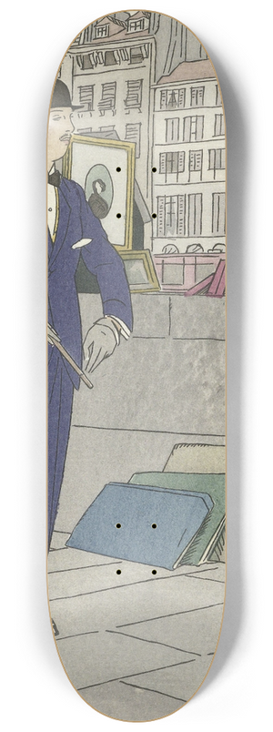 Bernard Boutet de Monvel - Tenue de matin 8.25 inch art skate deck