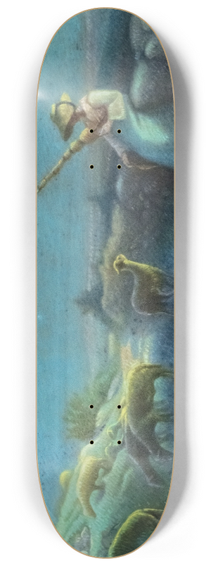 Bernard-Joseph Artigue  - Shepherdess 8.25 inch art skate deck