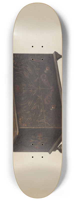 Bernard Krieger - Chest 8.25 inch art skate deck