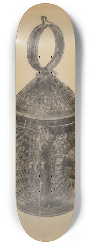 Bernard Krieger - Lantern 8.25 inch art skate deck