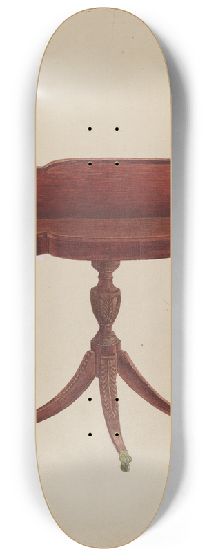Bernard Krieger - Table Pedestal 8.25 inch art skate deck