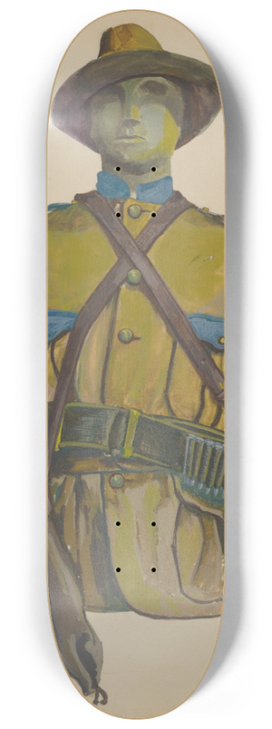 Bernard Krieger - Uniform 8.25 inch art skate deck