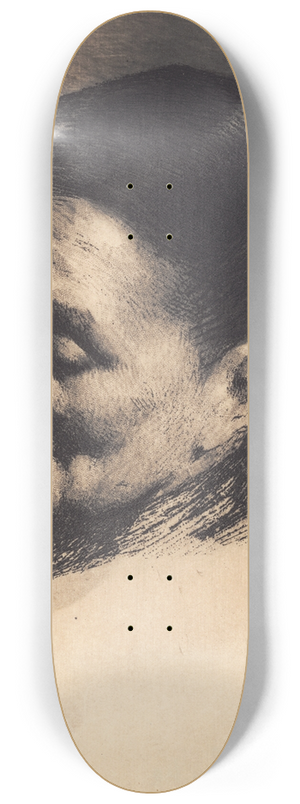 Frans Schwartz - Hoved af en ldre kone med nedadrettet blik, vendt mod venstre 8.25 inch art skate deck Frans Schwartz - Hoved af en ldre kone med nedadrettet blik, vendt mod venstre 8.25 inch art skate deck