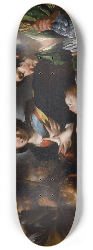 Bernardo Strozzi - Adoration Of The Shepherds 8.25 inch art skate deck