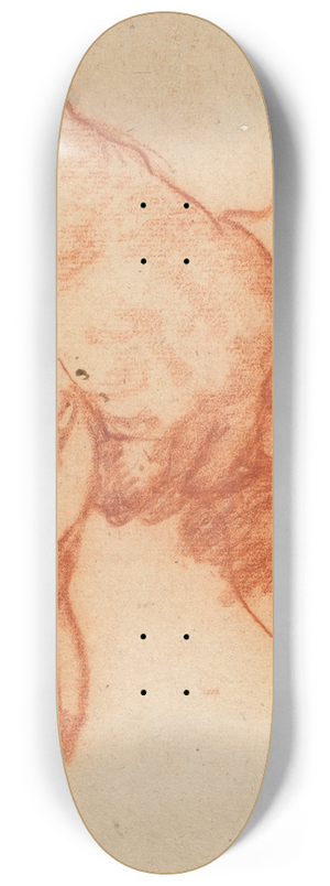 Bernardo Strozzi - A Hand Holding Empty Gloves 8.25 inch art skate deck