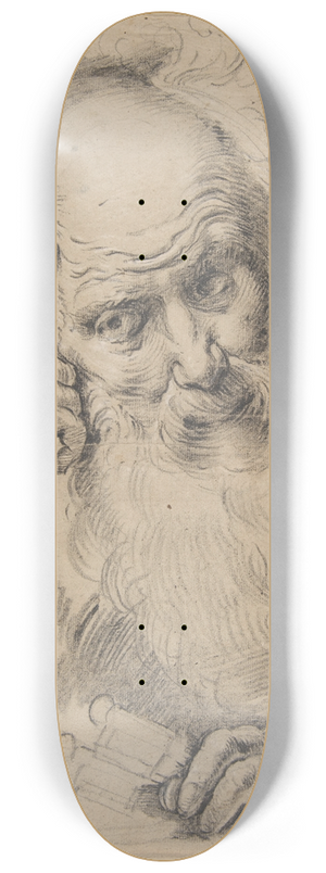 Bernardo Strozzi - Saint Peter 8.25 inch art skate deck