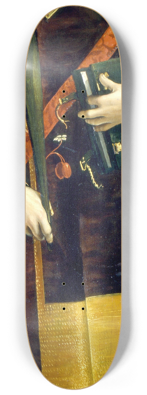 Bernardo Zenale - Saint Stephen 8.25 inch art skate deck