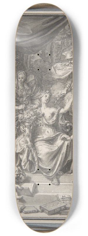 Bernard Picart - Design for a Frontispiece 8.25 inch art skate deck