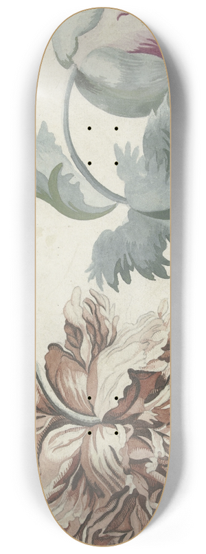 Bernard Picart - Papavers 8.25 inch art skate deck