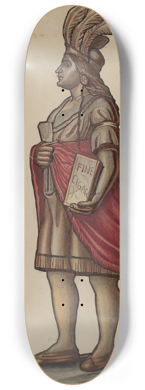 Bernard Westmacott - Cigar Store Indian 8.25 inch art skate deck