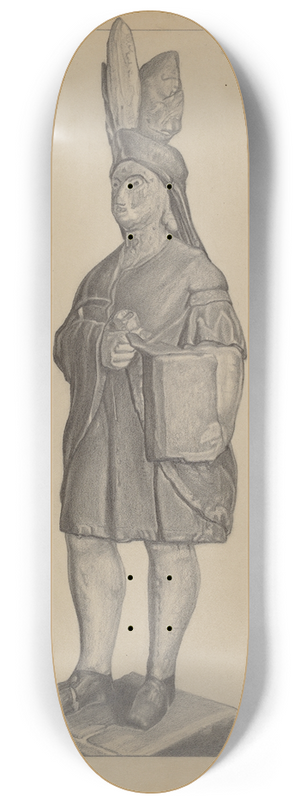 Bernard Westmacott - Cigar Store Indian 8.25 inch art skate deck