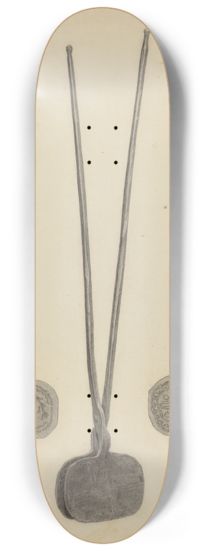 Bernard Westmacott - Wafer Irons 8.25 inch art skate deck