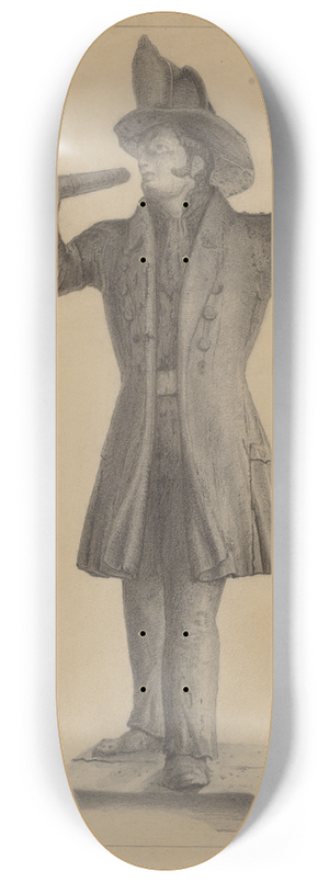 Bernard Westmacott - Wooden Figure 8.25 inch art skate deck