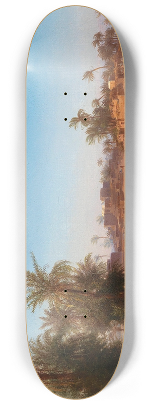 Bernhard Fiedler - A Scene From Egypt 8.25 inch art skate deck